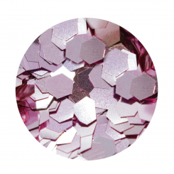 NUVO CONFETTI MUTED MAUVE HEXAGONS