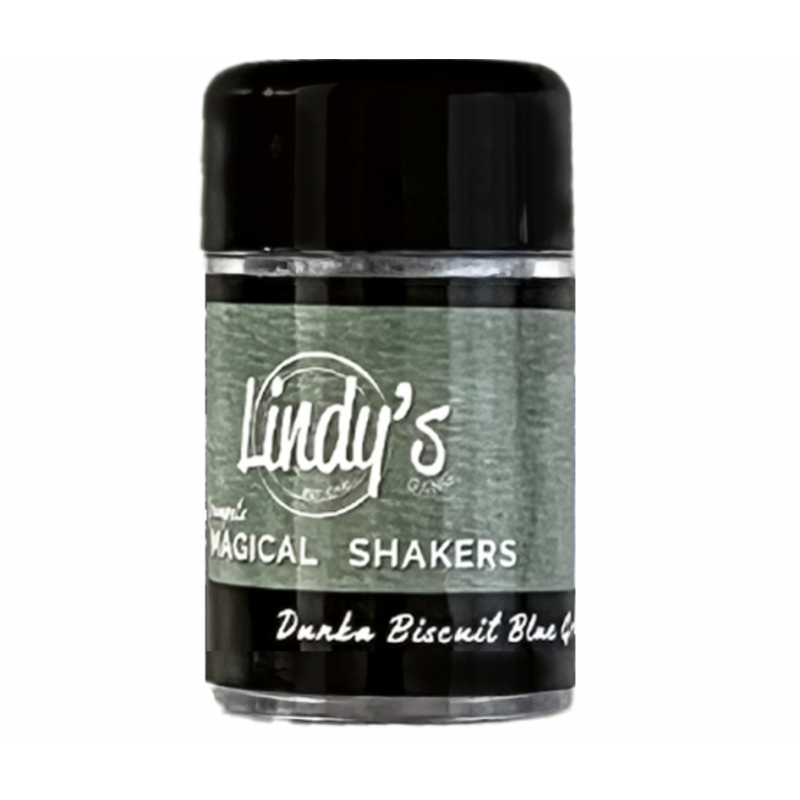 LINDY'S DUNKA BISCUIT BLUE GREEN MAGICAL SHAKER